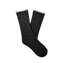 UGG MARLENY WHIPSTITCH CREW SOCK 1163870 ΚΑΛΤΣΑ ΜΕΣΑΙΑ ΓΥΝΑΙΚΕΙΑ BLACK