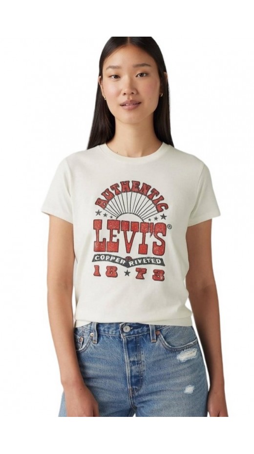 LEVIS THE PERFECT 173693024 TEE T-SHIRT ΜΠΛΟΥΖΑ ΓΥΝΑΙΚΕΙΑ WHITE