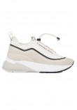 CALVIN KLEIN JEANS WEDGE RUNNER SLIP ON ΠΑΠΟΥΤΣΙ ΓΥΝΑΙΚΕΙΟ WHITE