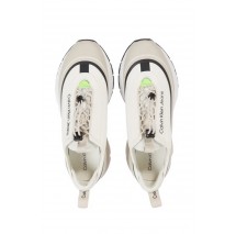 CALVIN KLEIN JEANS WEDGE RUNNER SLIP ON ΠΑΠΟΥΤΣΙ ΓΥΝΑΙΚΕΙΟ WHITE
