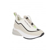 CALVIN KLEIN JEANS WEDGE RUNNER SLIP ON ΠΑΠΟΥΤΣΙ ΓΥΝΑΙΚΕΙΟ WHITE