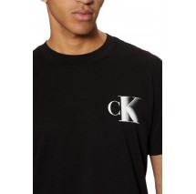 CALVIN KLEIN JEANS BOLD CK TEE T-SHIRT ΜΠΛΟΥΖΑ ΑΝΔΡΙΚΗ BLACK