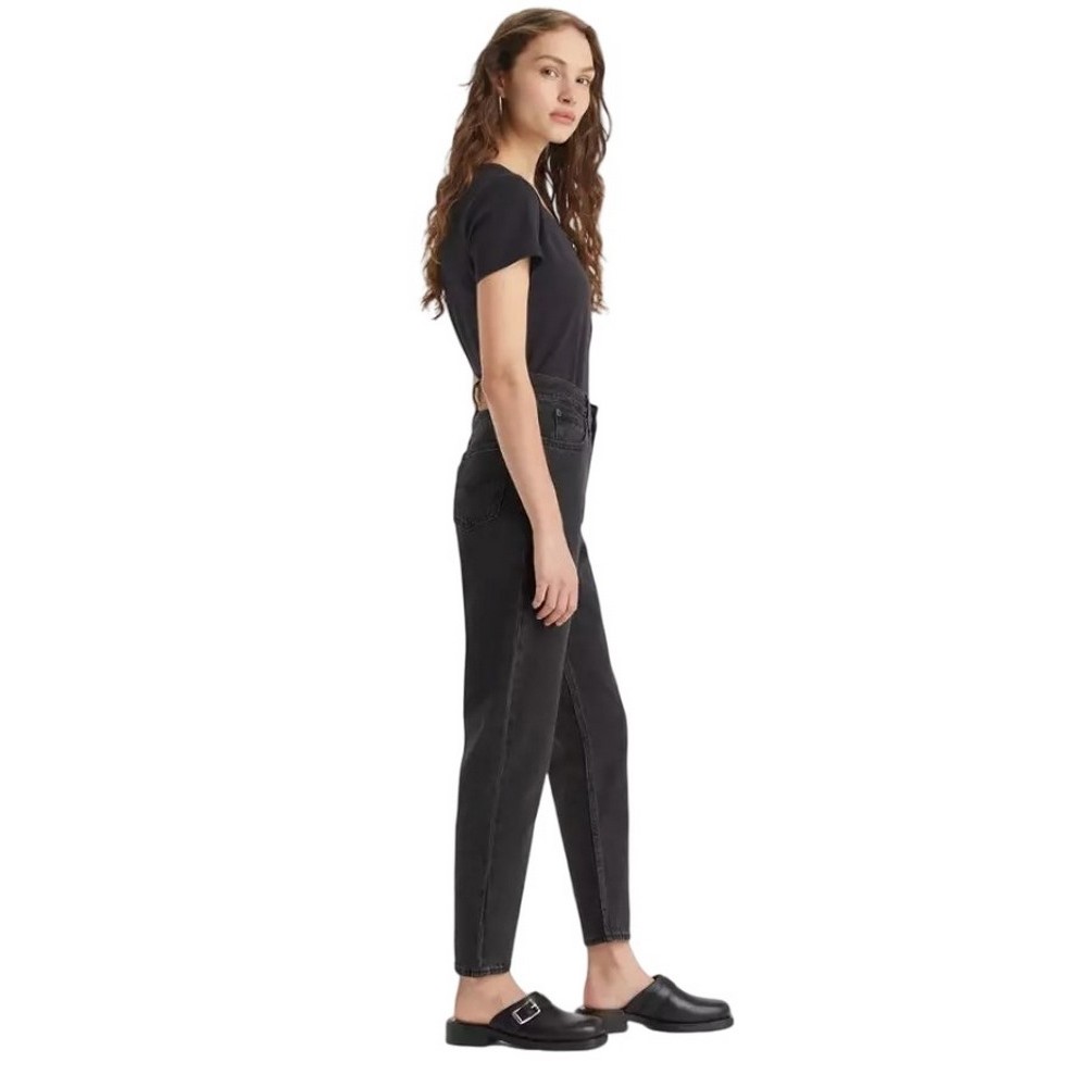 LEVIS 80S MOM JEAN BLACKS ΠΑΝΤΕΛΟΝΙ ΓΥΝΑΙΚΕΙΟ BLACK DENIM