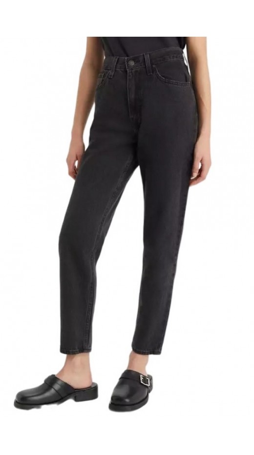 LEVIS 80S MOM JEAN BLACKS ΠΑΝΤΕΛΟΝΙ ΓΥΝΑΙΚΕΙΟ BLACK DENIM