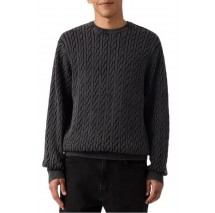 LEVIS® PRESIDIO CREW ΜΠΛΟΥΖΑ ΠΛΕΚΤΗ ΑΝΔΡΙΚΗ BLACK