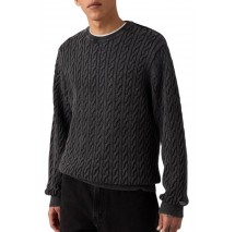 LEVIS® PRESIDIO CREW ΜΠΛΟΥΖΑ ΠΛΕΚΤΗ ΑΝΔΡΙΚΗ BLACK