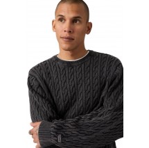 LEVIS® PRESIDIO CREW ΜΠΛΟΥΖΑ ΠΛΕΚΤΗ ΑΝΔΡΙΚΗ BLACK