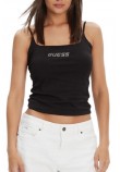 GUESS ORTENSIA ΤΟΠ ΓΥΝΑΙΚΕΙΟ BLACK