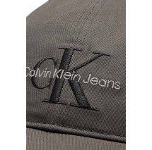 CALVIN KLEIN JEANS MONO LOGO EMBRO CAP ΚΑΠΕΛΟ ΑΝΔΡΙΚΟ GREY