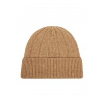 TOMMY HILFIGER FLAG FLUFFY BEANIE ΣΚΟΥΦΟΣ ΓΥΝΑΙΚΕΙΟΣ BROWN