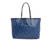 TOMMY HILFIGER MONOPLAY LEATHER ΤΣΑΝΤΑ ΓΥΝΑΙΚΕΙΑ BLUE