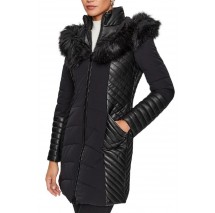 GUESS NEW OXANA JACKET ΜΠΟΥΦΑΝ ΓΥΝΑΙΚΕΙΟ BLACK