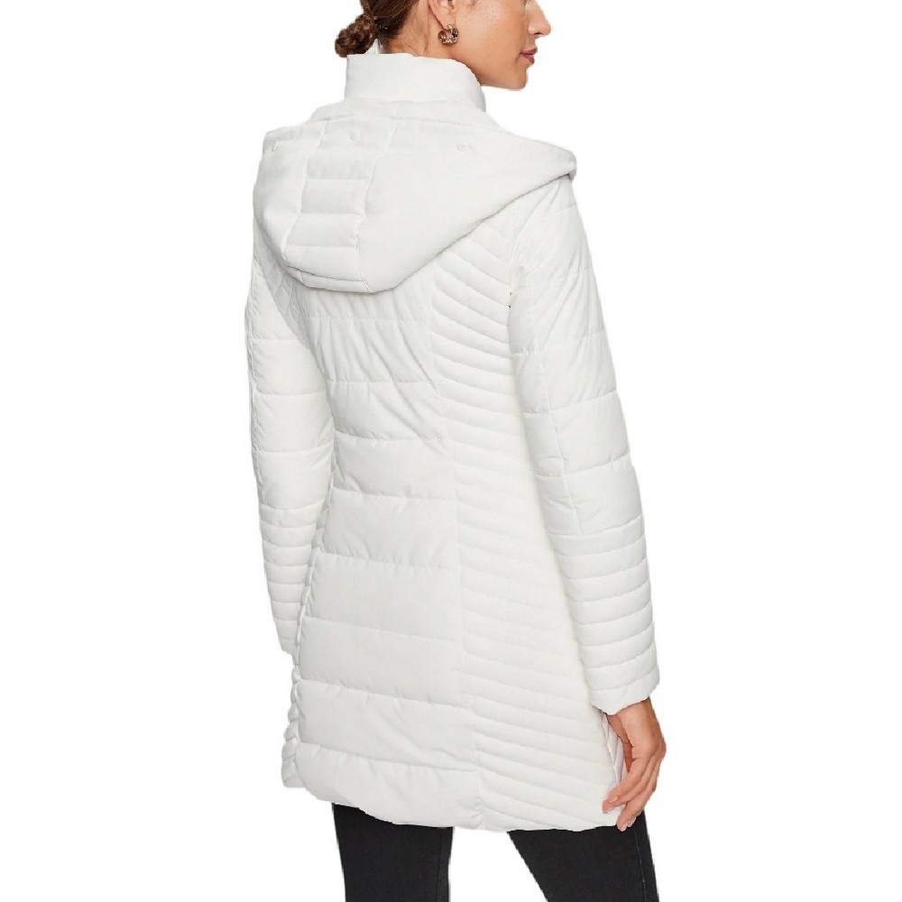 GUESS NEW OXANA JACKET ΜΠΟΥΦΑΝ ΓΥΝΑΙΚΕΙΟ WHITE