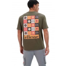 ELLESSE MESTIERE TEE T-SHIRT ΑΝΔΡΙΚΟ KHAKI