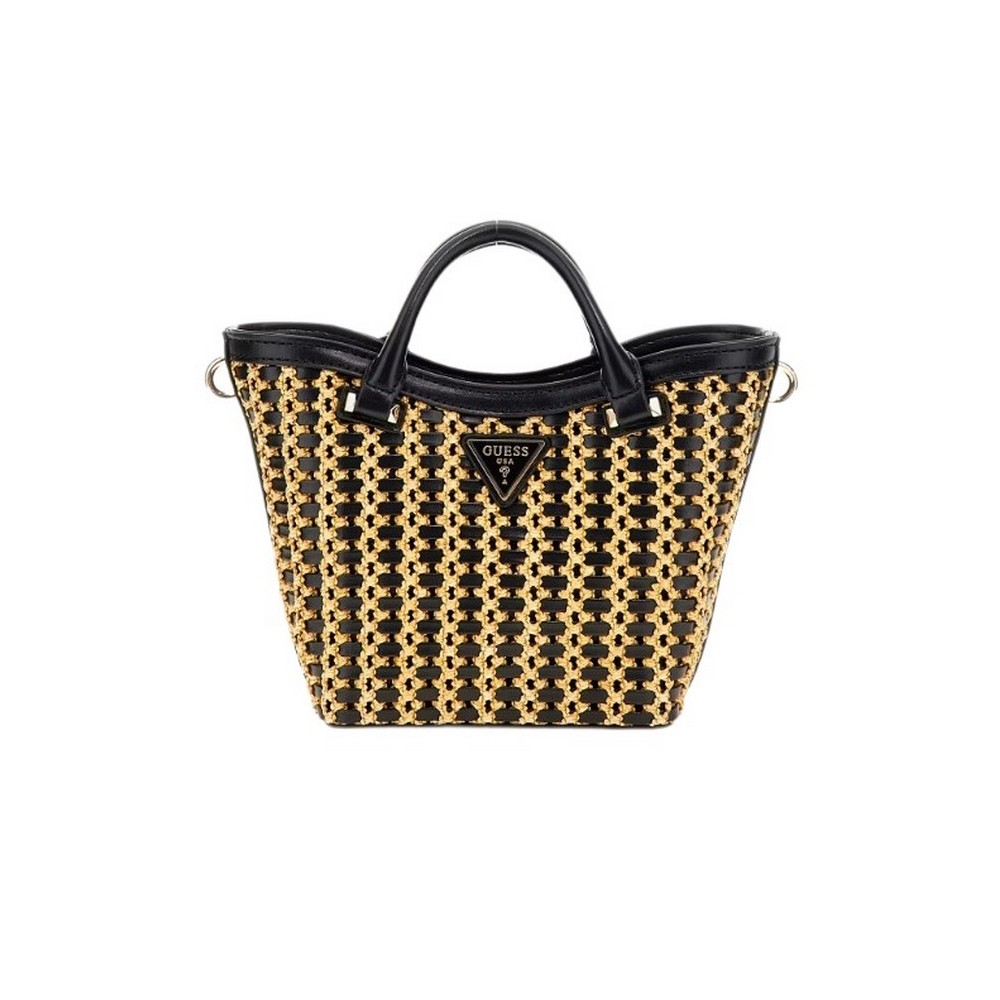 GUESS ATALIA MINI TOTE ΤΣΑΝΤΑ ΓΥΝΑΙΚΕΙΑ BLACK