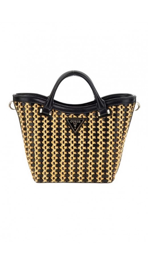 GUESS ATALIA MINI TOTE ΤΣΑΝΤΑ ΓΥΝΑΙΚΕΙΑ BLACK
