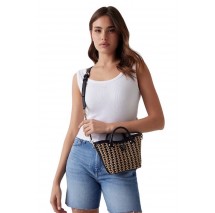 GUESS ATALIA MINI TOTE ΤΣΑΝΤΑ ΓΥΝΑΙΚΕΙΑ BLACK