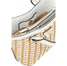 GUESS ATALIA MINI TOTE ΤΣΑΝΤΑ ΓΥΝΑΙΚΕΙΑ WHITE