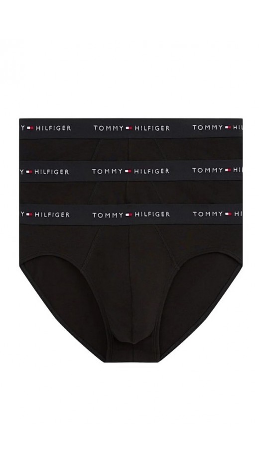 TOMMY HILFIGER 3P BRIEF WB ΕΣΩΡΟΥΧΟ ΑΝΔΡΙΚΟ BLACK