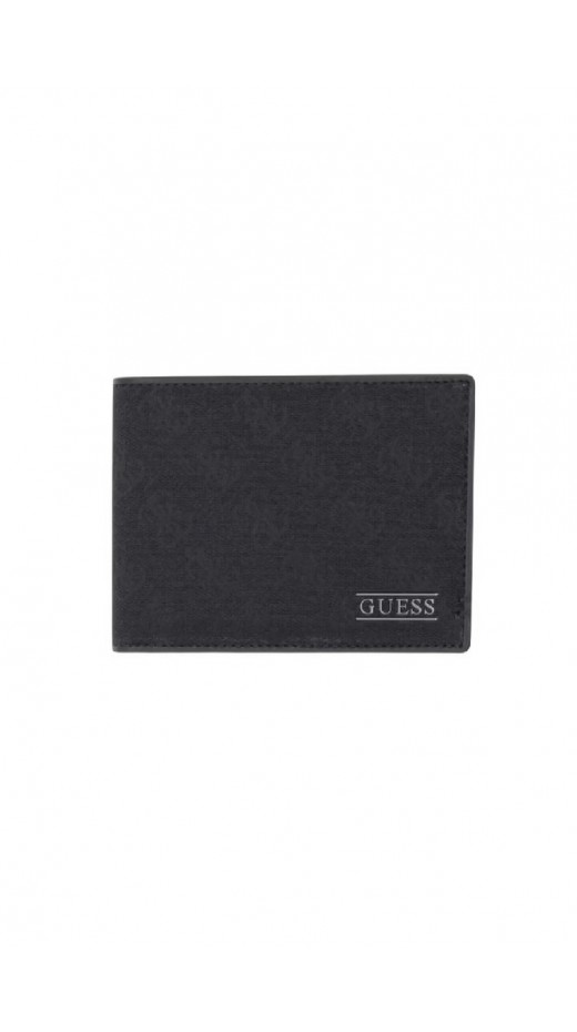GUESS BOSTON BIFOLD SMBOLJLEA20 ΠΟΡΤΟΦΟΛΙ ΑΝΔΡΙΚΟ BLACK