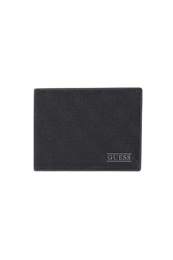 GUESS BOSTON BIFOLD SMBOLJLEA20 ΠΟΡΤΟΦΟΛΙ ΑΝΔΡΙΚΟ BLACK