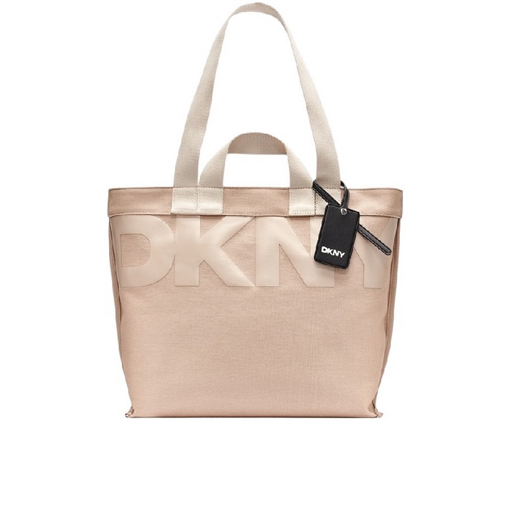 DKNY BRADY TOTE HANDBAG R51AGJ48 ΤΣΑΝΤΑ ΓΥΝΑΙΚΕΙΑ SAND