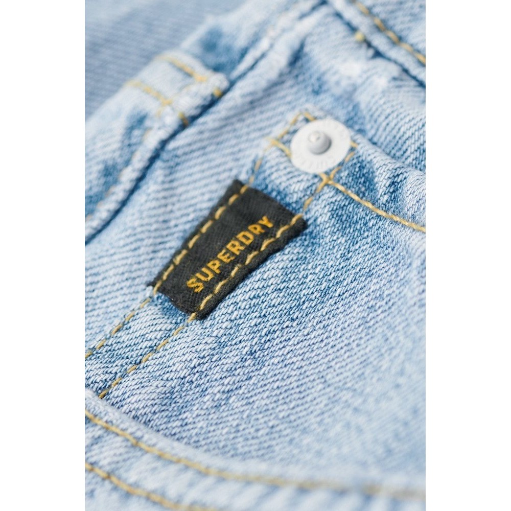 SUPERDRY VINTAGE STRAIGHT SHORT ΒΕΡΜΟΥΔΑ ΑΝΔΡΙΚΗ LIGHT DENIM