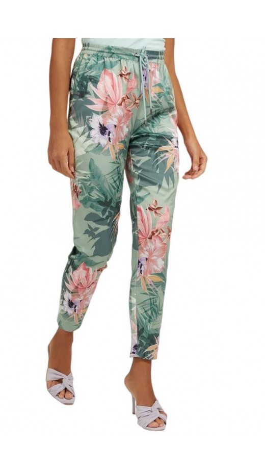 GUESS VIOLA PANT ΠΑΝΤΕΛΟΝΙ ΓΥΝΑΙΚΕΙΟ MULTI
