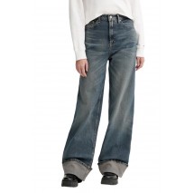 TOMMY JEANS CLAIRE HR WD TURN UP EI6154 ΤΖΙΝ ΠΑΝΤΕΛΟΝΙ ΓΥΝΑΙΚΕΙΟ DENIM DARK