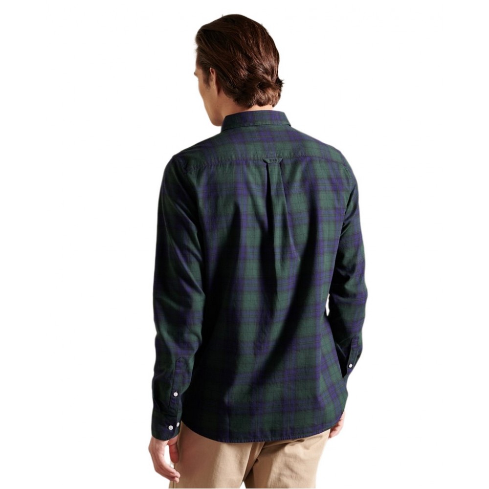 ΠΟΥΚΑΜΙΣΟ CLASSIC LONDON  ΑΝΔΡΙΚΟ SUPERDRY GREEN