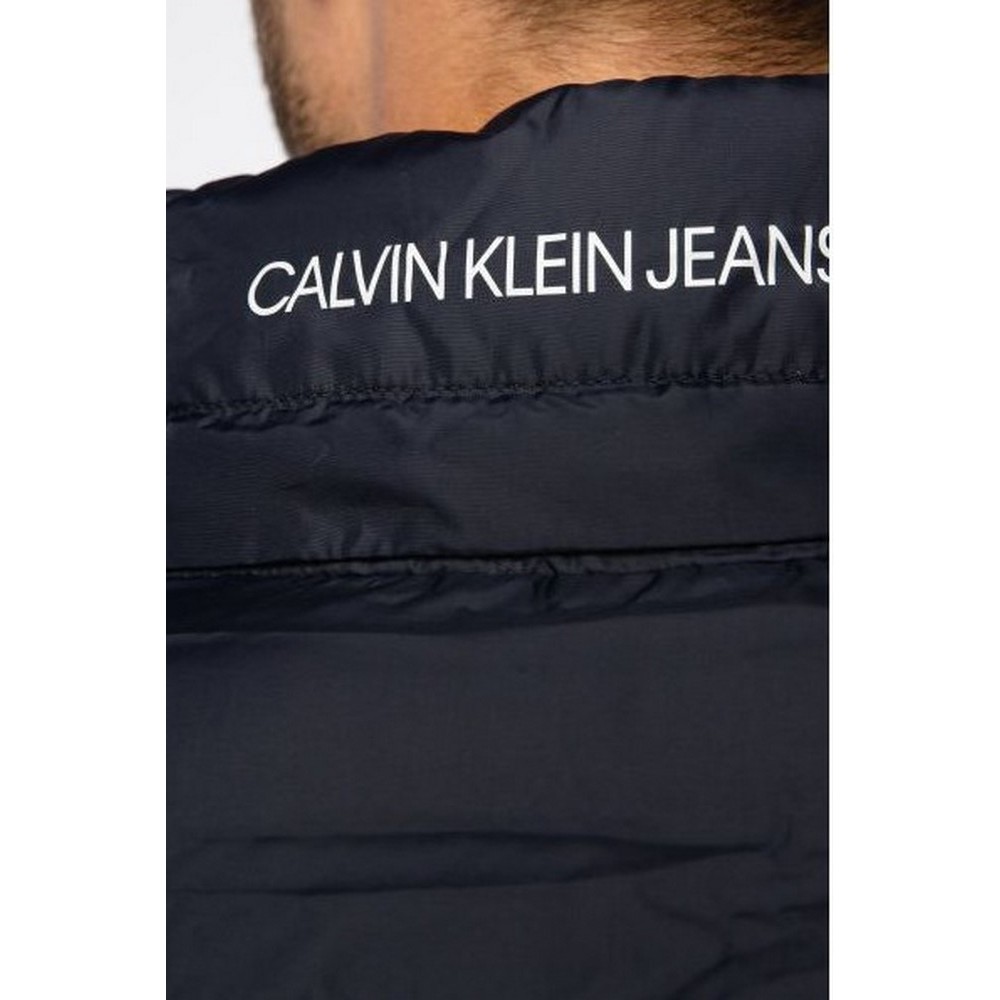 CALVIN KLEIN JEANS ESSENTIALS NON DOWN JACKET ΜΠΟΥΦΑΝ ΑΝΔΡΙΚΟ NAVY