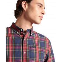ΠΟΥΚΑΜΙΣΟ CLASSIC LONDON  ΑΝΔΡΙΚΟ SUPERDRY RED