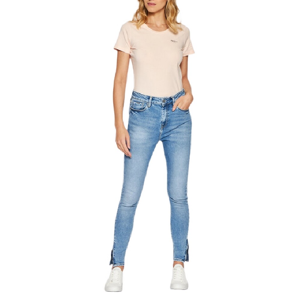 T-SHIRT ΓΥΝΑΙΚΕΙΟ PEPE JEANS LONDON PINK T-SHIRT ΓΥΝΑΙΚΕΙΟ PEPE JEANS LONDON PINK