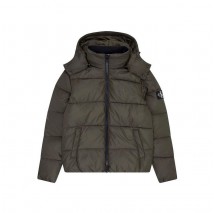 CALVIN KLEIN JEANS ESSENTIALS NON DOWN JACKET ΜΠΟΥΦΑΝ ΑΝΔΡΙΚΟ KHAKI