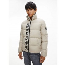 CALVIN KLEIN JEANS ESSENTIALS NON DOWN JACKET ΜΠΟΥΦΑΝ ΑΝΔΡΙΚΟ BEIGE