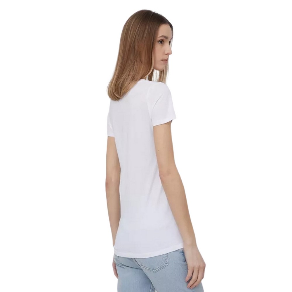 T-SHIRT CAMMIE ΓΥΝΑΙΚΕΙΟ PEPE JEANS LONDON WHITE