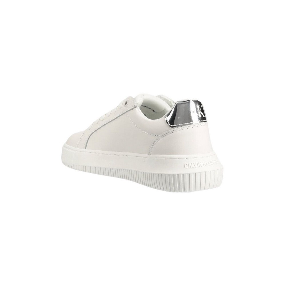 CALVIN KLEIN JEANS CHUNKY CUPSOLE MONO LTH WN ΠΑΠΟΥΤΣΙ ΓΥΝΑΙΚΕΙΟ WHITE