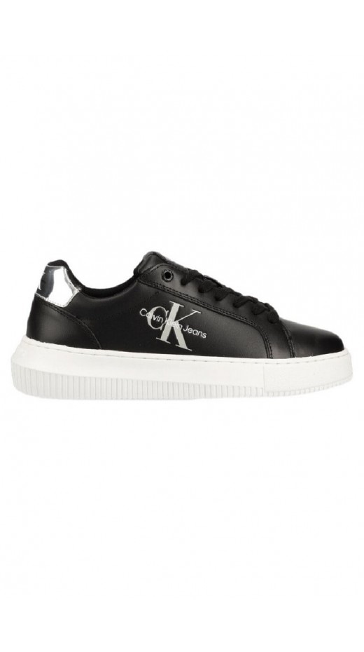 CALVIN KLEIN CHUNKY CUPSOLE MONO LTH WN ΠΑΠΟΥΤΣΙ ΓΥΝΑΙΚΕΙΟ BLACK