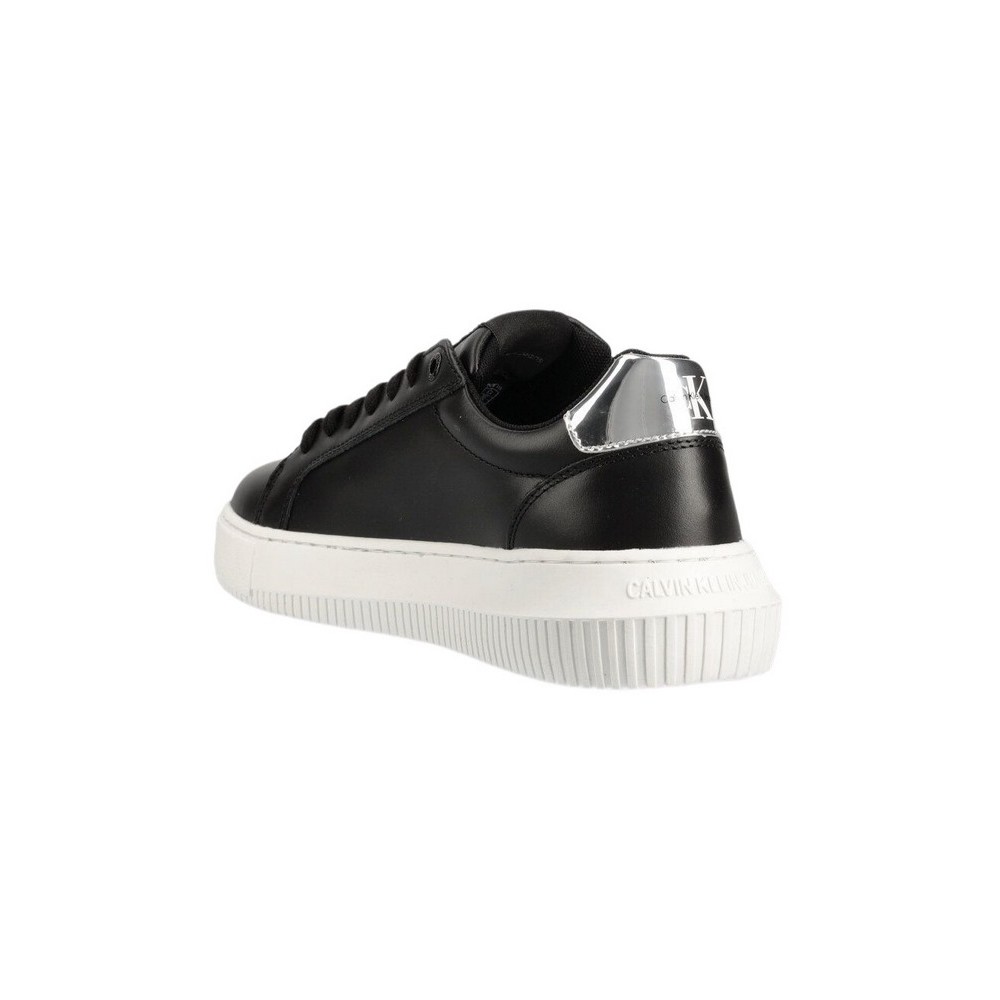 CALVIN KLEIN CHUNKY CUPSOLE MONO LTH WN ΠΑΠΟΥΤΣΙ ΓΥΝΑΙΚΕΙΟ BLACK