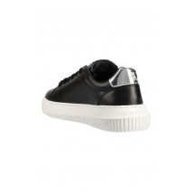 CALVIN KLEIN CHUNKY CUPSOLE MONO LTH WN ΠΑΠΟΥΤΣΙ ΓΥΝΑΙΚΕΙΟ BLACK