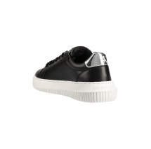 CALVIN KLEIN JEANS CHUNKY CUPSOLE MONO LTH WN ΠΑΠΟΥΤΣΙ ΓΥΝΑΙΚΕΙΟ BLACK