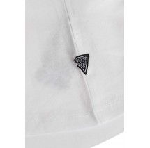 GUESS SS BSC REFLECTIVE LOGO TEE T-SHIRT ΑΝΔΡΙΚΟ WHITE