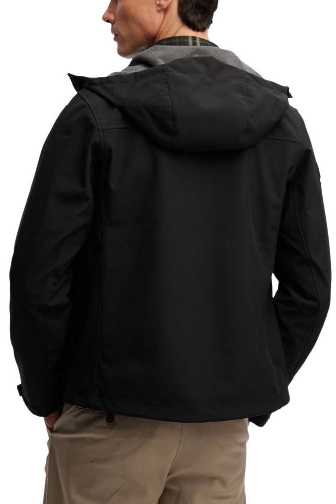SUPERDRY HOODED SOFTSHELL TREKKER JKT ΜΠΟΥΦΑΝ ΑΝΔΡΙΚΟ BLACK