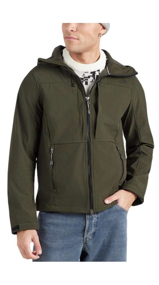 SUPERDRY HOODED SOFTSHELL TREKKER JKT ΜΠΟΥΦΑΝ ΑΝΔΡΙΚΟ OLIVE