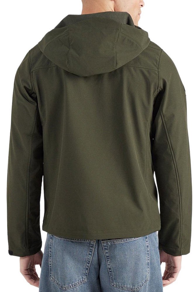 SUPERDRY HOODED SOFTSHELL TREKKER JKT ΜΠΟΥΦΑΝ ΑΝΔΡΙΚΟ OLIVE