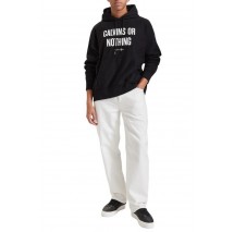 CALVIN KLEIN JEANS PREM TERRY CALVINS OR NOTHING ΜΠΛΟΥΖΑ ΦΟΥΤΕΡ ΑΝΔΡΙΚΗ BLACK