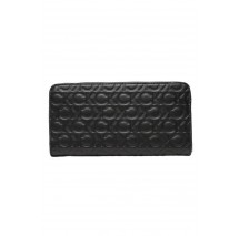 CALVIN KLEIN JEANS CK MUST Z/A WALLET LG EMBOSSED ΑΞΕΣΟΥΑΡ ΠΟΡΤΟΦΟΛΙ ΓΥΝΑΙΚΕΙΟ BLACK