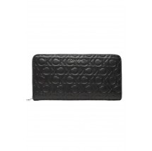 CALVIN KLEIN JEANS CK MUST Z/A WALLET LG EMBOSSED ΑΞΕΣΟΥΑΡ ΠΟΡΤΟΦΟΛΙ ΓΥΝΑΙΚΕΙΟ BLACK