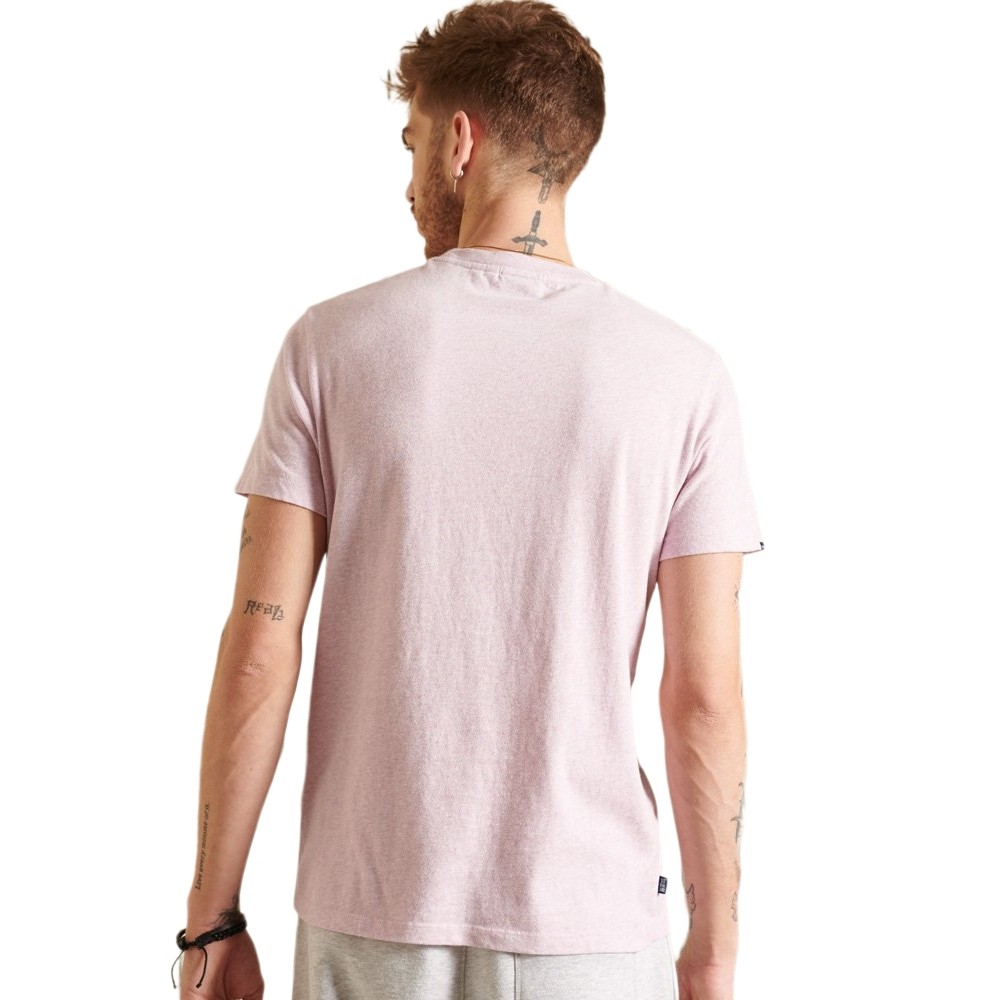 D1 OVIN ESSENTIAL LOGO EMB TEE ΜΠΛΟΥΖΑ ΑΝΔΡΙΚΟ PINK D1 OVIN ESSENTIAL LOGO EMB TEE ΜΠΛΟΥΖΑ ΑΝΔΡΙΚΟ PINK