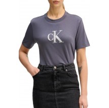 CALVIN KLEIN JEANS SEQUIN GRAPHIC TEE T-SHIRT ΜΠΛΟΥΖΑ ΓΥΝΑΙΚΕΙΑ GREY